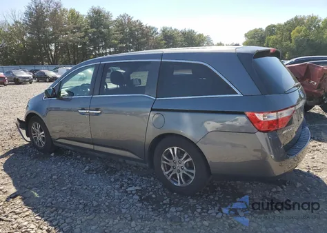 2012 Honda Odyssey Exl from USA, damaged, VIN 5FNRL5H60CB087960